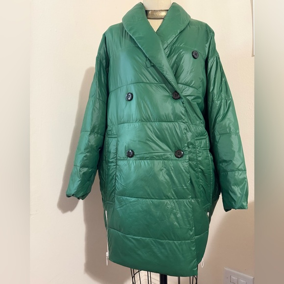 Baum und Pferdgarten Green Oversized Siri Coat, XS, Puffer - Picture 9 of 13